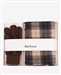 Barbour MGS0018 Tartan Scarf & Glove Set